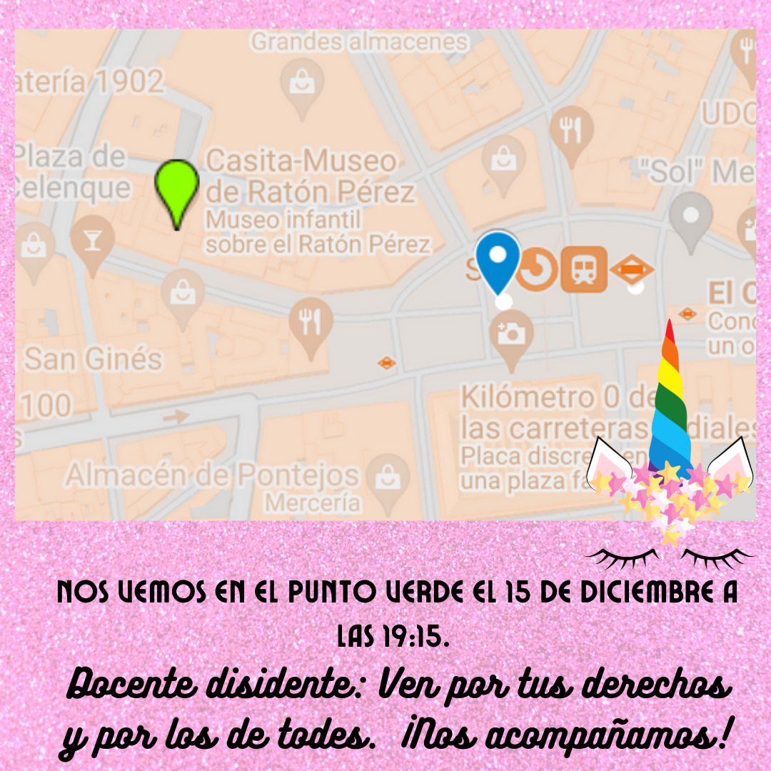 Nos vemos a las 19:15 junto a la casita museo del Ratón Perez.